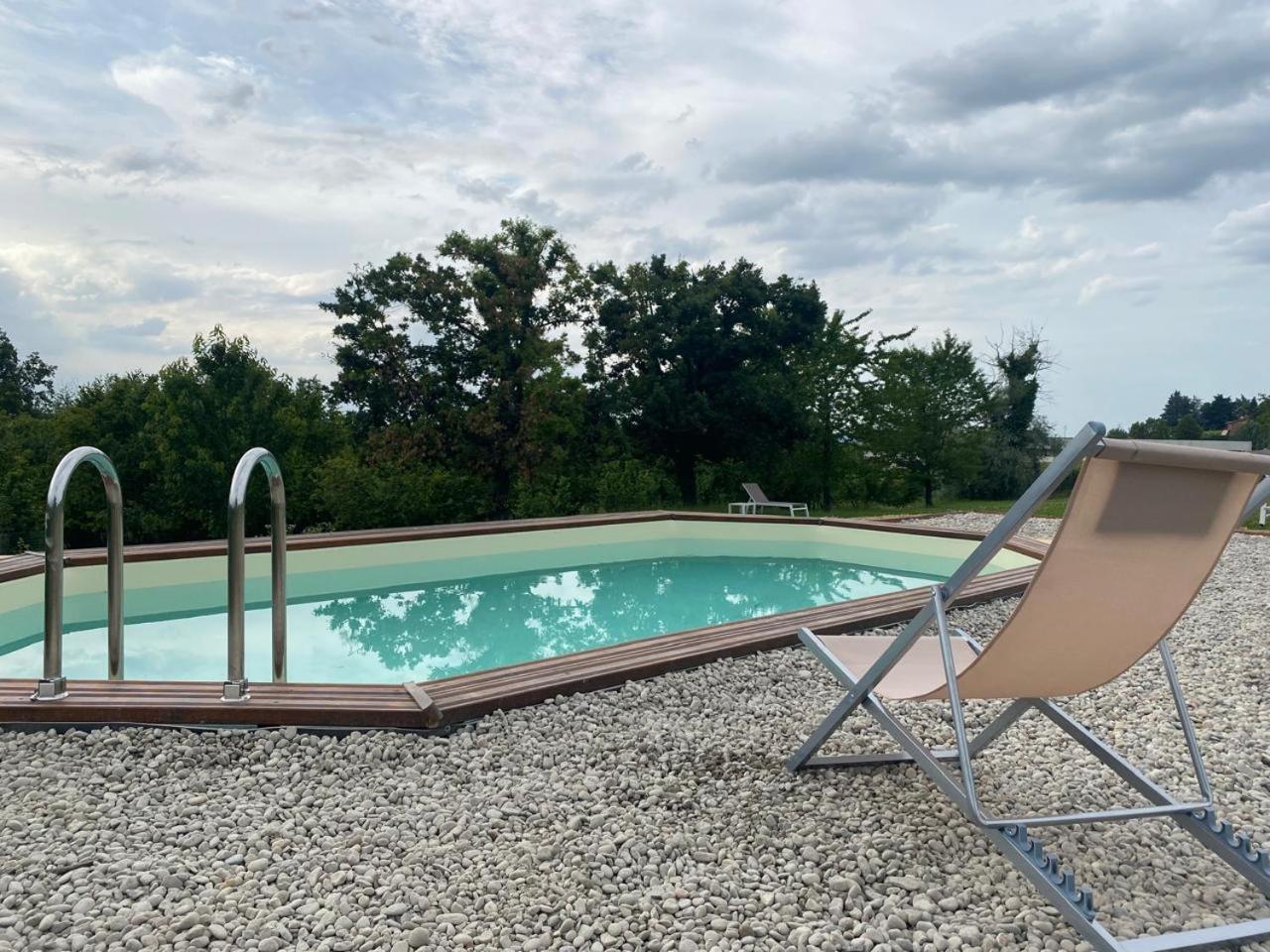 La Casa Di Roby-1 Appartamento La Morra Con Piscina Buitenkant foto